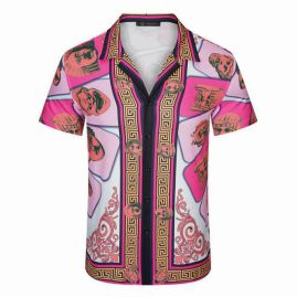 Picture of Versace Shirt Short _SKUVersaceM-3XL952222649